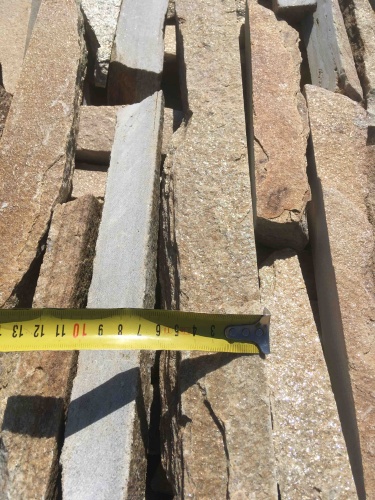 Горбушка златолит золотистый для облицовки купить в Горнозаводске