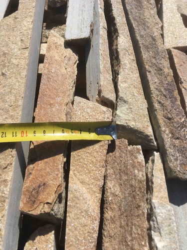 Горбушка златолит золотистый для облицовки купить в Горнозаводске