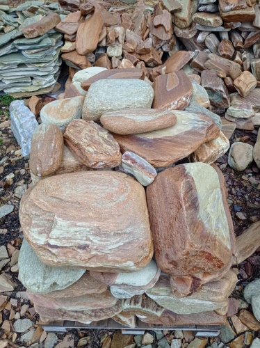 Златолит жёлтый, жёлто-зелёный глыбки и валуны для ланшафтного дизайна купить в Горнозаводске