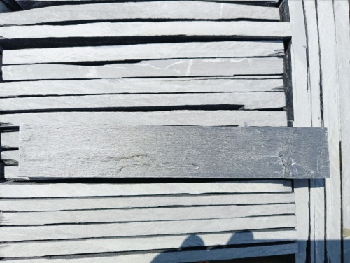 Плитка чёрная из натурального камня фасадная 30 см * 5 см, толщина 7 мм -30 мм купить в Горнозаводске