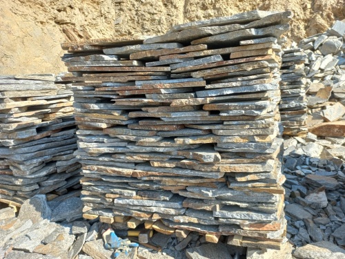 Плитняк серицит облицовочный 10-20мм купить в Горнозаводске